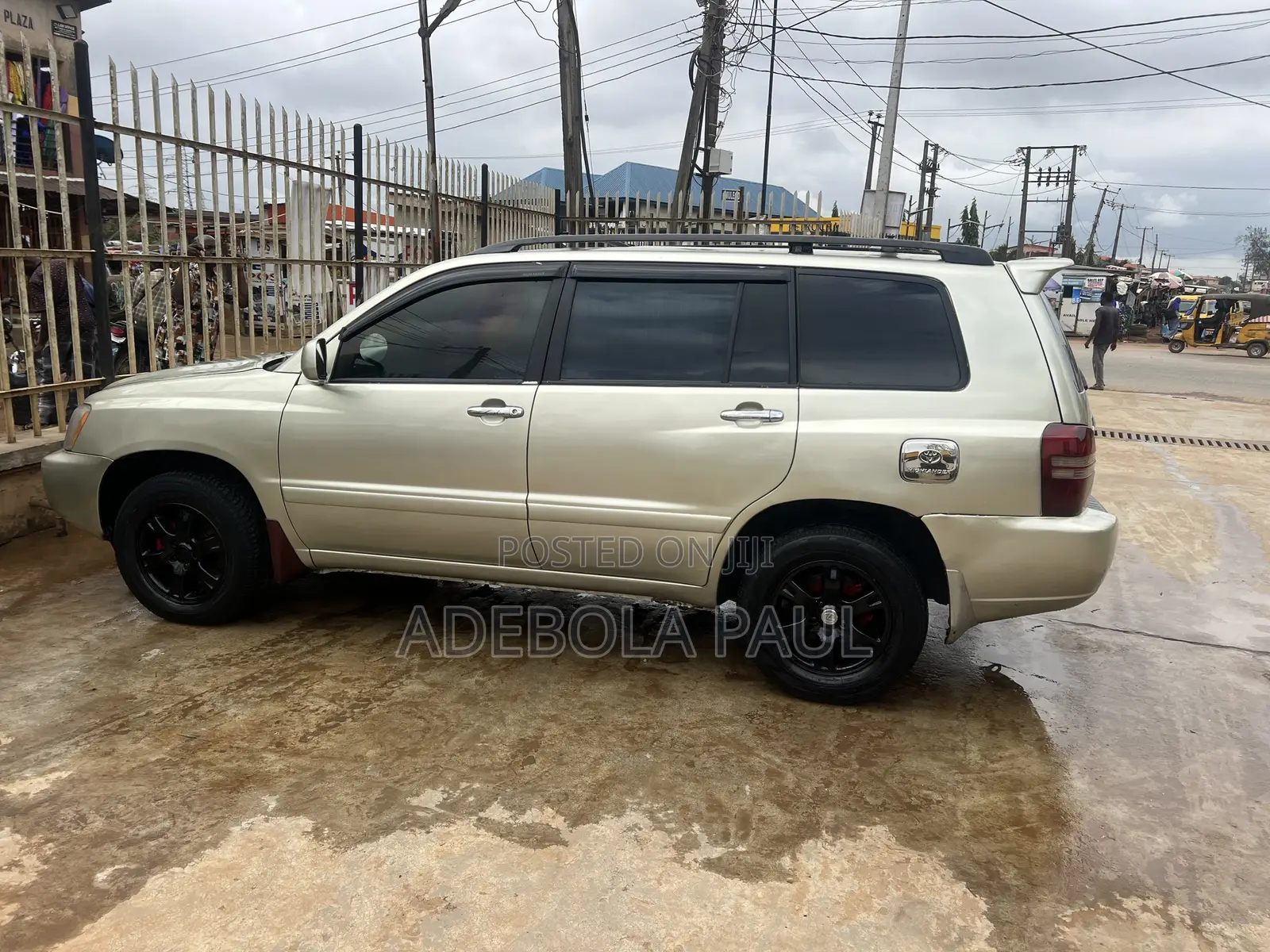 Toyota Highlander 2003 Gold