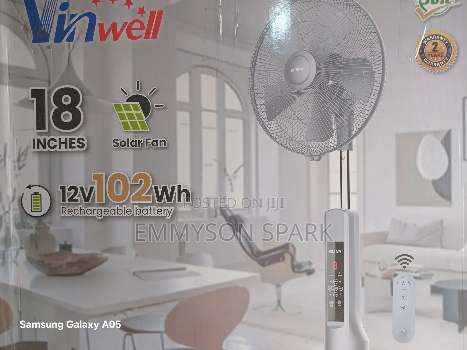 Vinwell Standing Fan