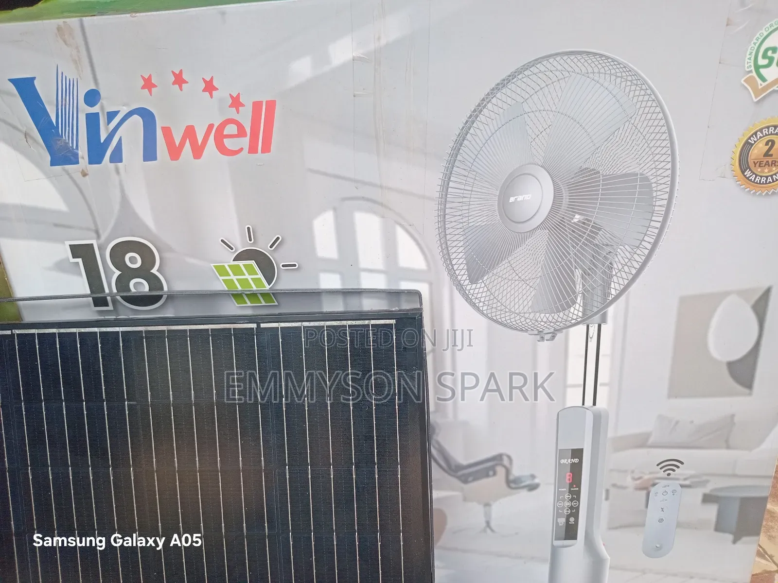 Vinwell Standing Fan