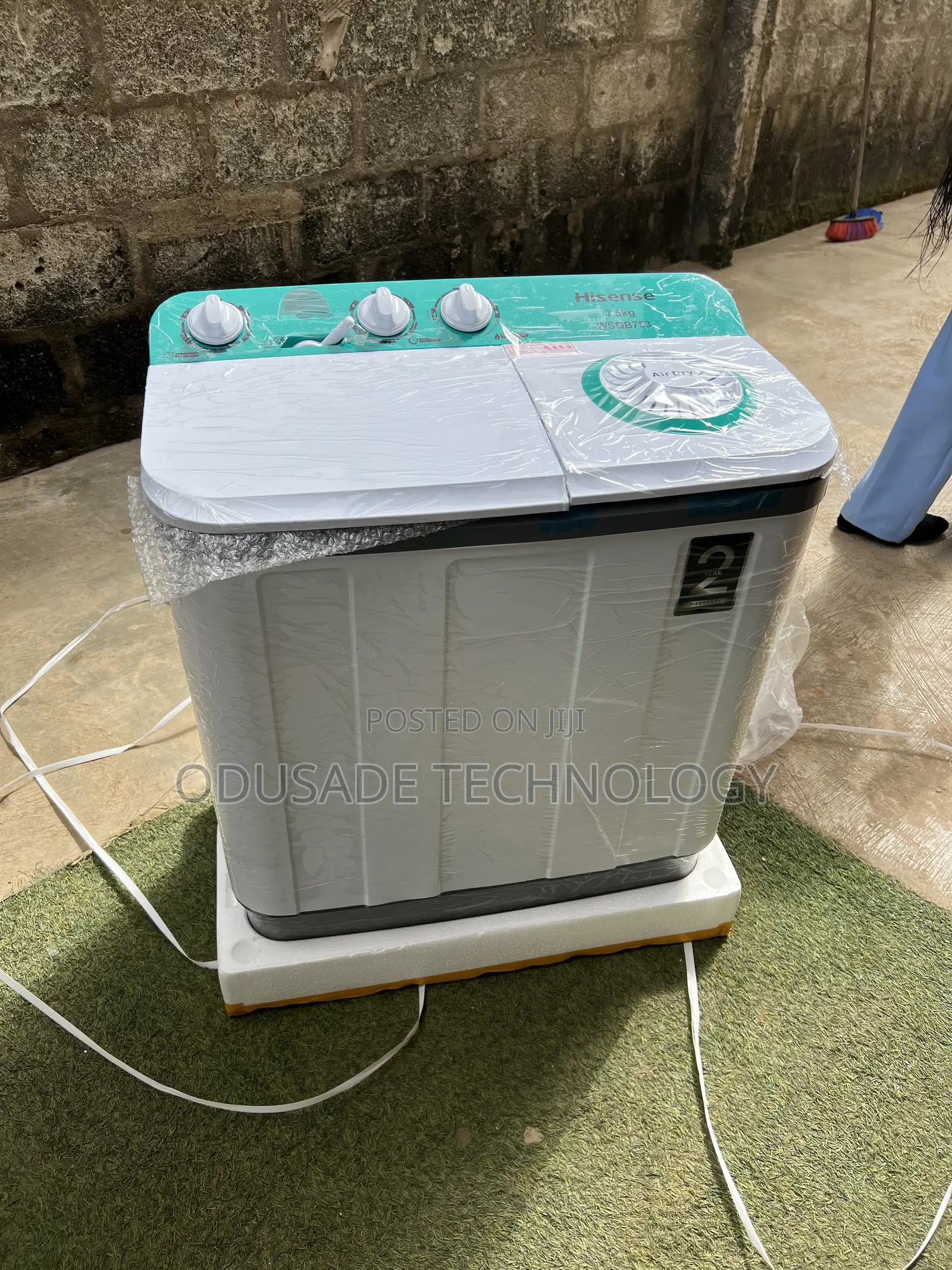 Hisense 7.5kg Manual Washing Machine