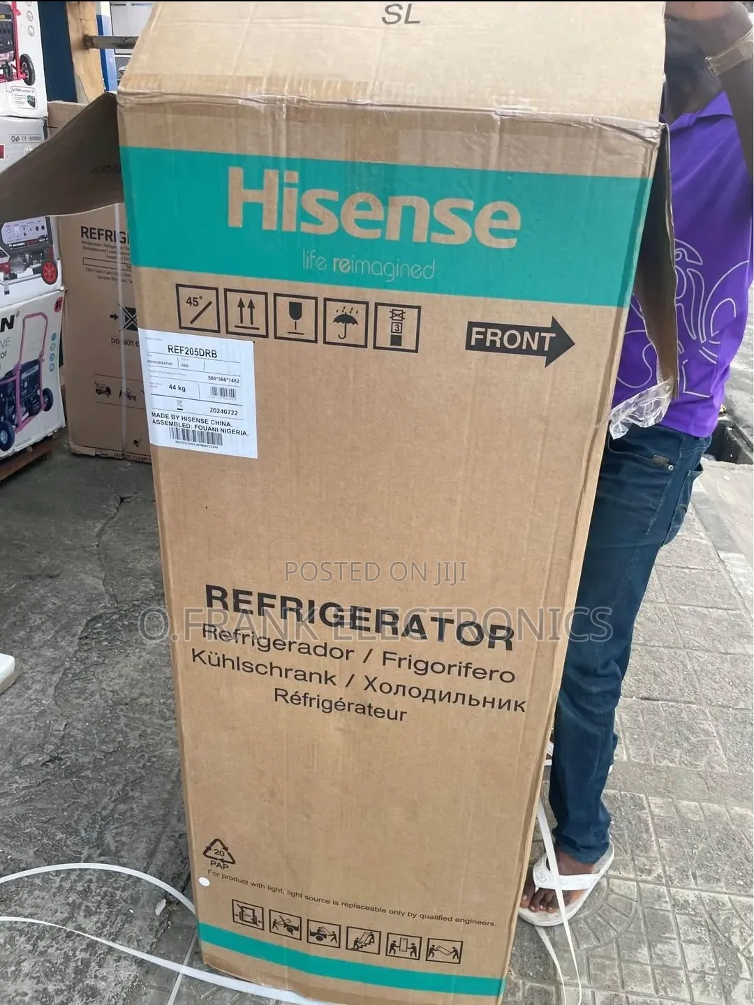 Hisense Refrigerators With Dispenser 205L