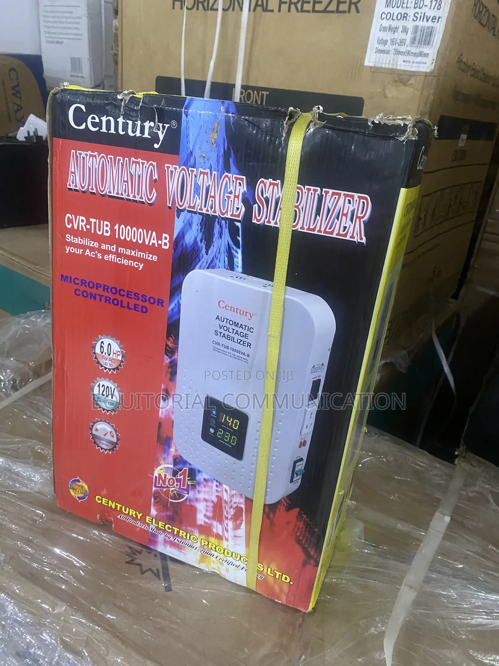 CVR-TUB 10000VA Voltage Protector for Home Appliances