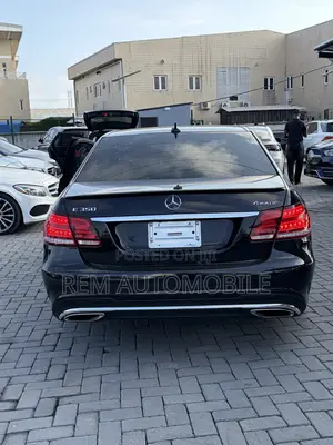 Mercedes-Benz E350 2015 Black