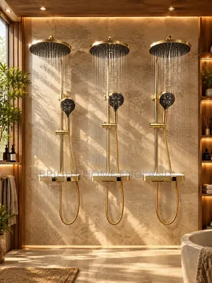 This Original Gold Standing Shower