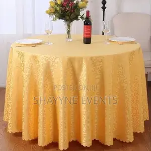 Banquet Table Cover Available for Rent