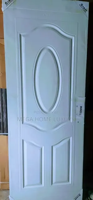 Decorative White Room Door