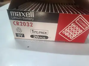 Maxell Lithium Battery for Car Remote, Watches, Weight scaleCR2032, 3V