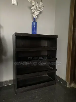 Declutter Sale- Wooden Shoe Rack- Book Case