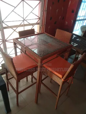 High Leg Outdoor Rattan Chair