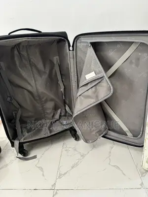 Large Black Travel Suitcase
