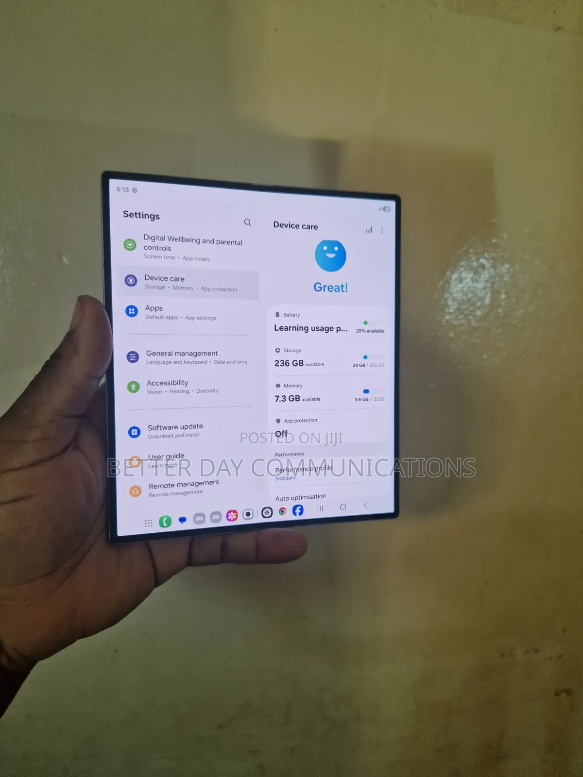 Samsung Galaxy Z Fold6 256 GB Gray