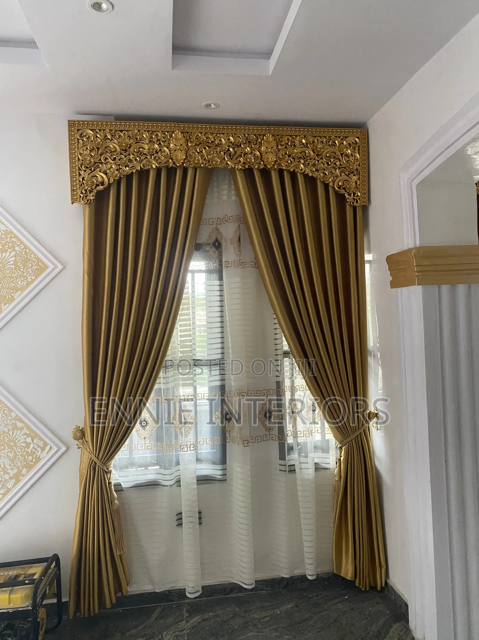 Curtains and Interior Decorations
