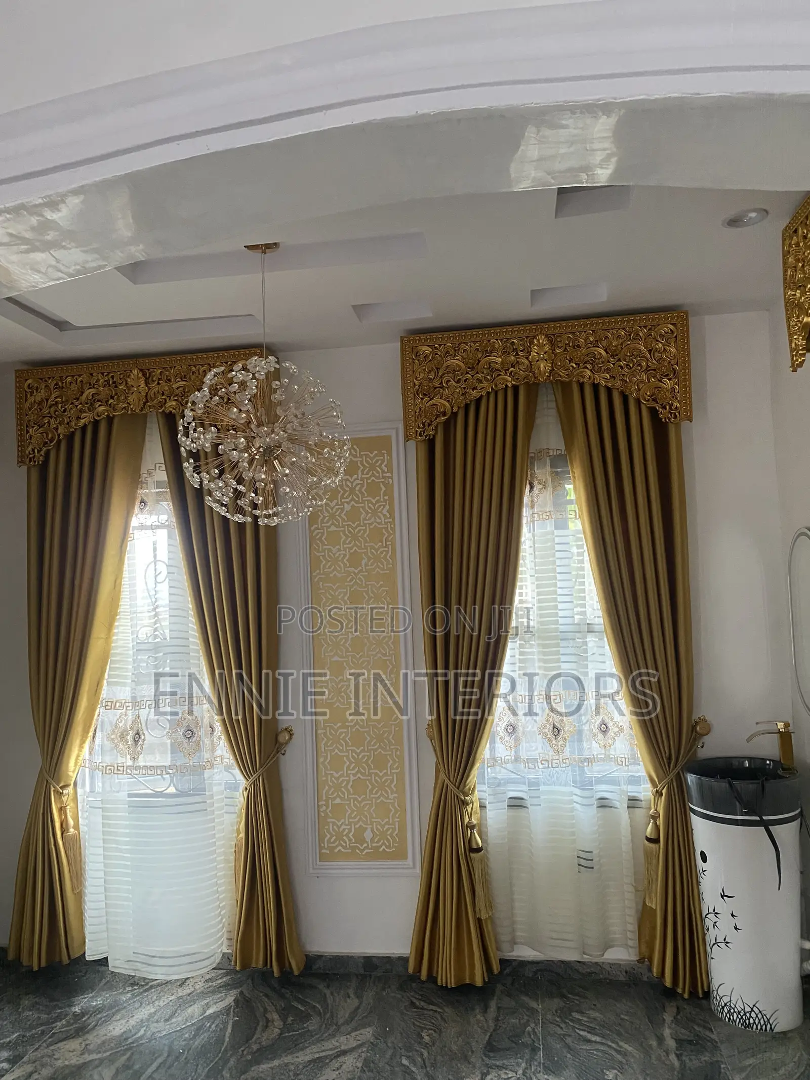 Curtains and Interior Decorations