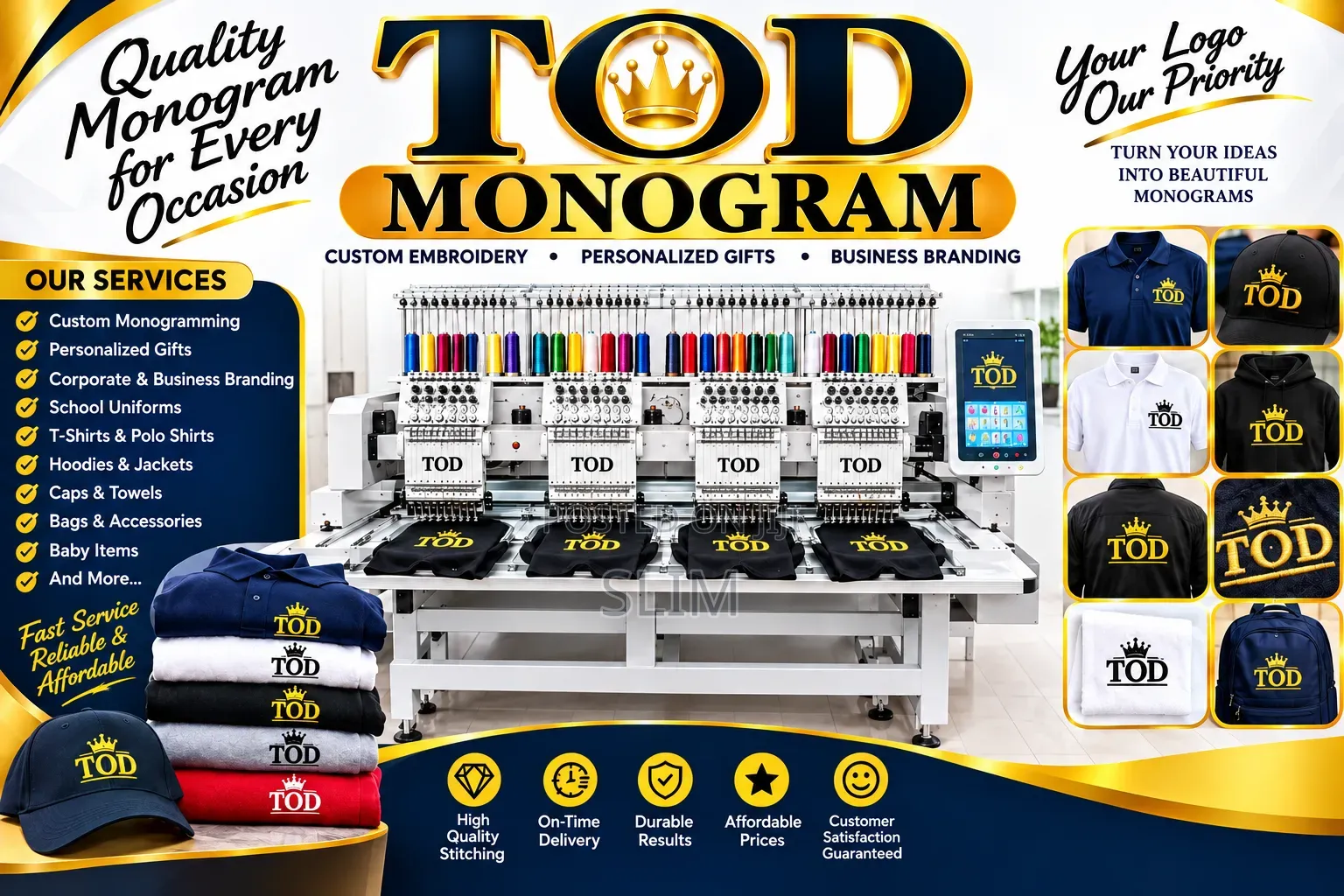 TOD Monogramming