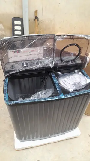 Spacious 8.5kg Capacity: New Syinix Maxiwash Twin Tub