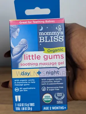 Mommys Bliss Organic Teething Gel Day Night | No Numbing