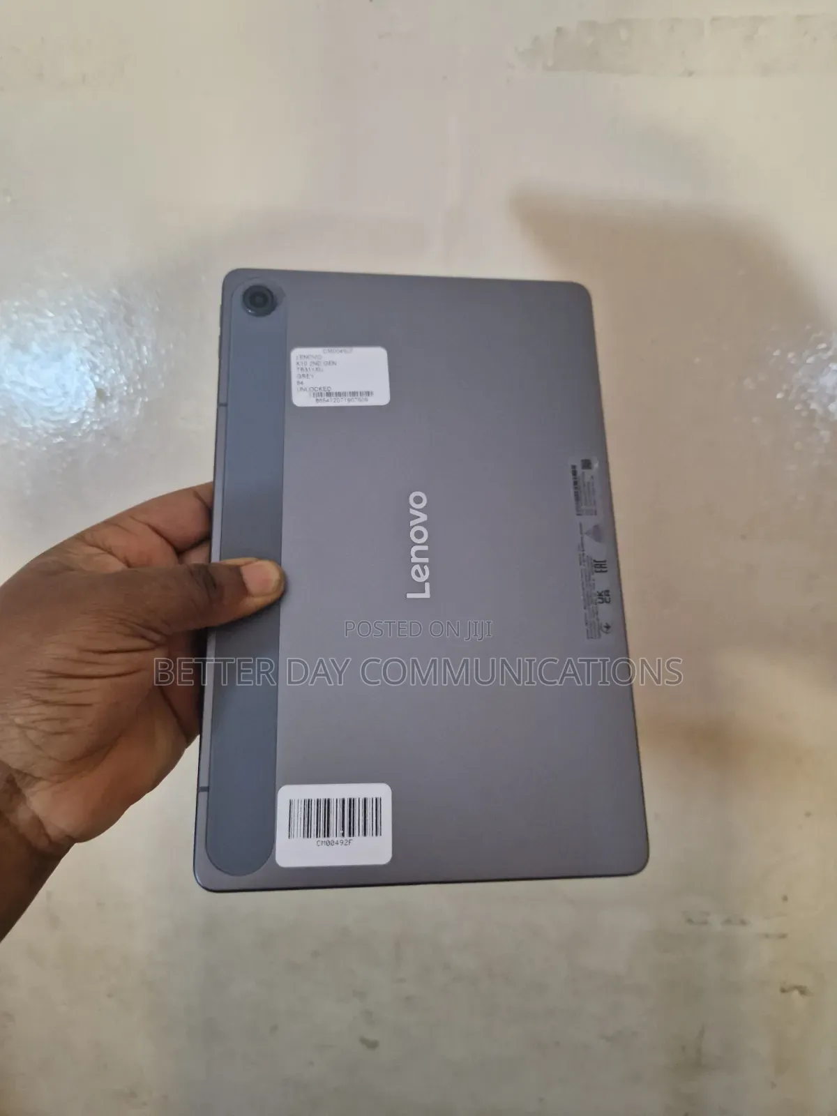 Lenovo Tab K10 64 GB Gray