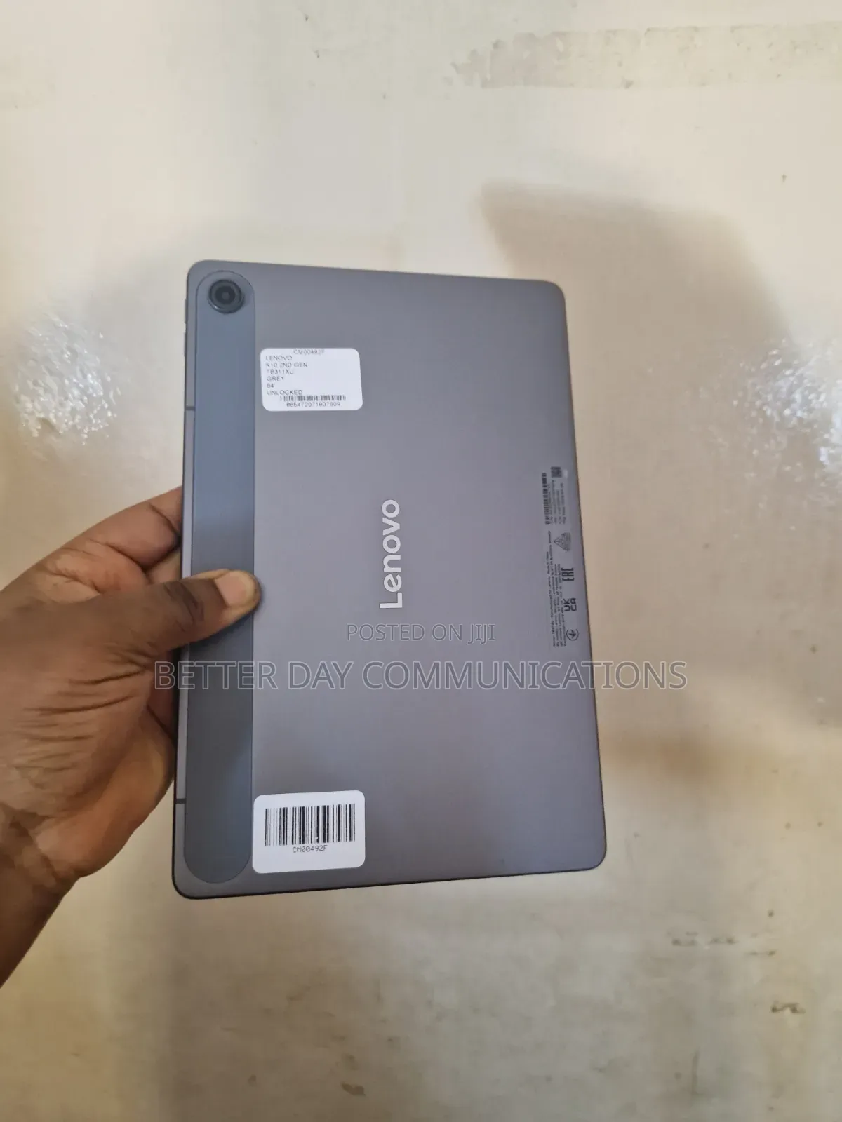 Lenovo Tab K10 64 GB Gray