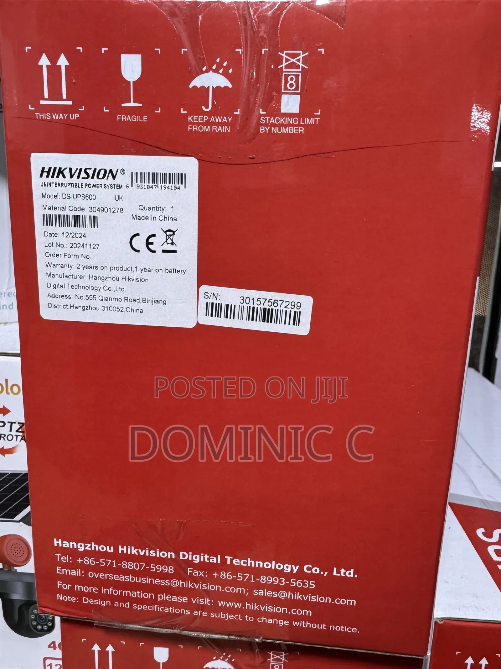 HIkvision UPS