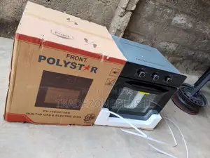 Polystar JYEG278BB Gas Electric Kitchen Built in Oven