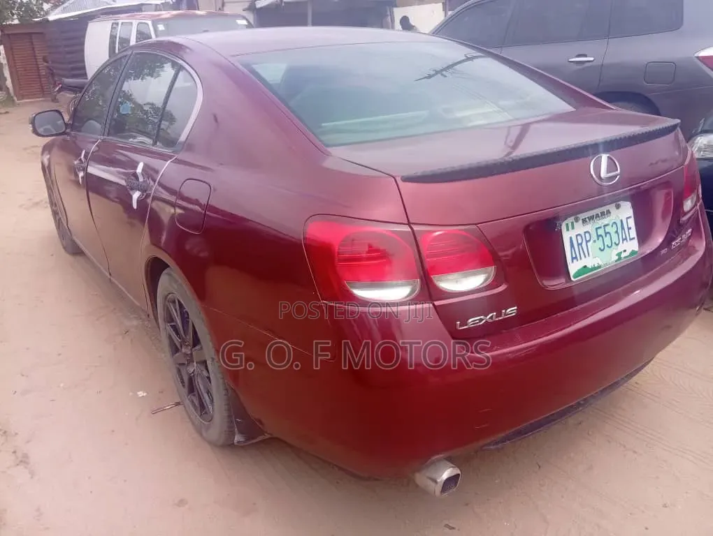 Lexus GS 350 2008 Red