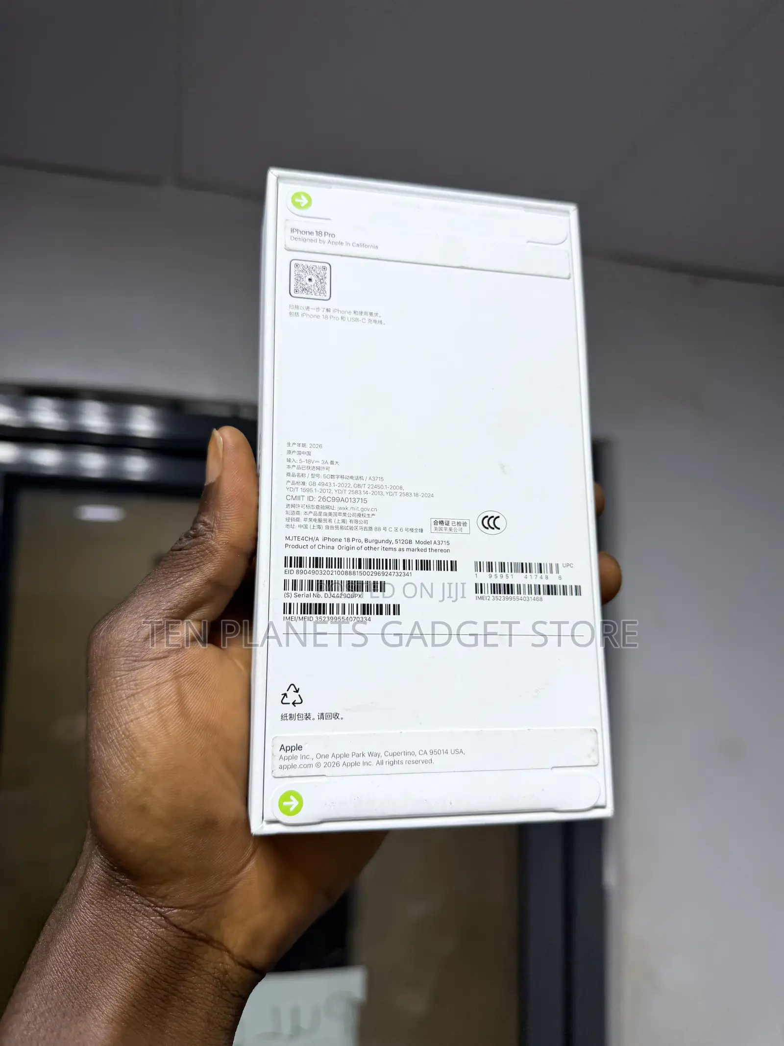 New Apple iPhone 18 Pro 256 GB