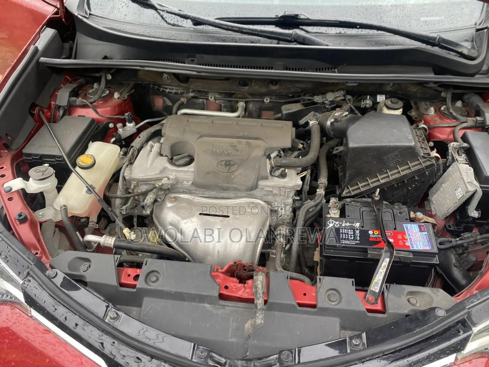 Toyota RAV4 2017 Red