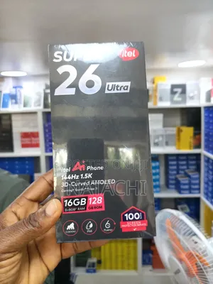 New Itel Super 26 Ultra 128 GB Black