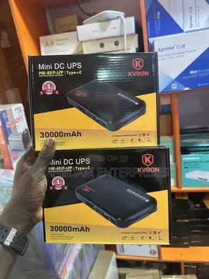 Kvron 30000mah Mini Dc Ups Router Power Bank