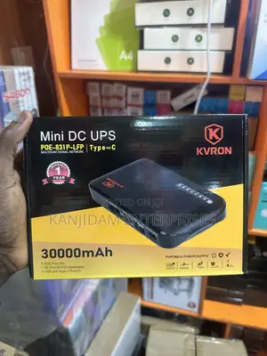 Kvron 30000mah Mini Dc Ups Router Power Bank