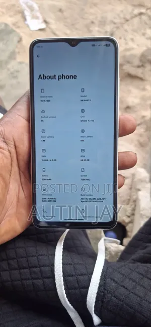 Itel A100C 64 GB Gray