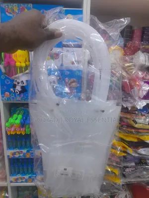 Clear PVC Flower Bouquet Tote Bags–Transparent Gift Souvenir Packaging