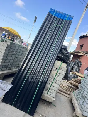 Black Long-Span Aluminum Roofing Sheet