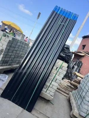 Black Long-Span Aluminum Roofing Sheet
