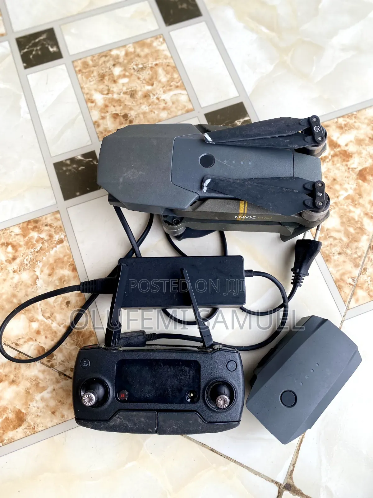 DJI Mavic Pro Professional Camera Drone + Remote Controller