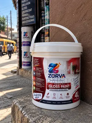 Gloss Paint 4 Liters (Zorva Paint)
