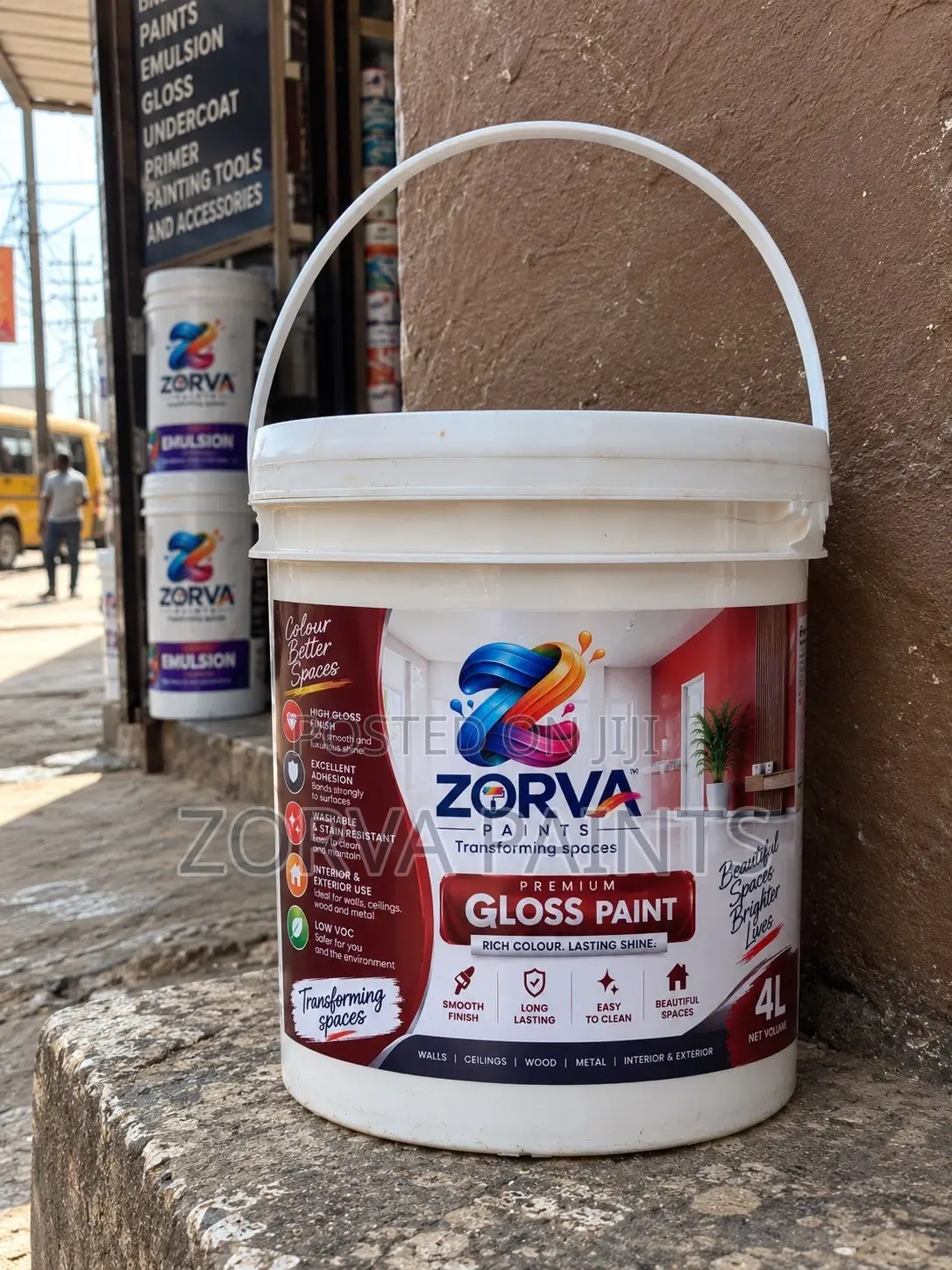 Gloss Paint 4 Liters (Zorva Paint)