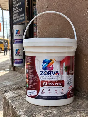 Gloss Paint 4 Liters (Zorva Paint)