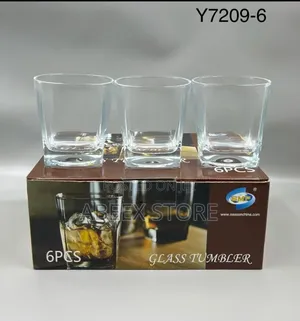 6 Piece Glassware Tumbler