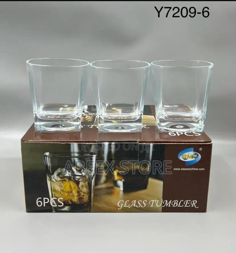 6 Piece Glassware Tumbler