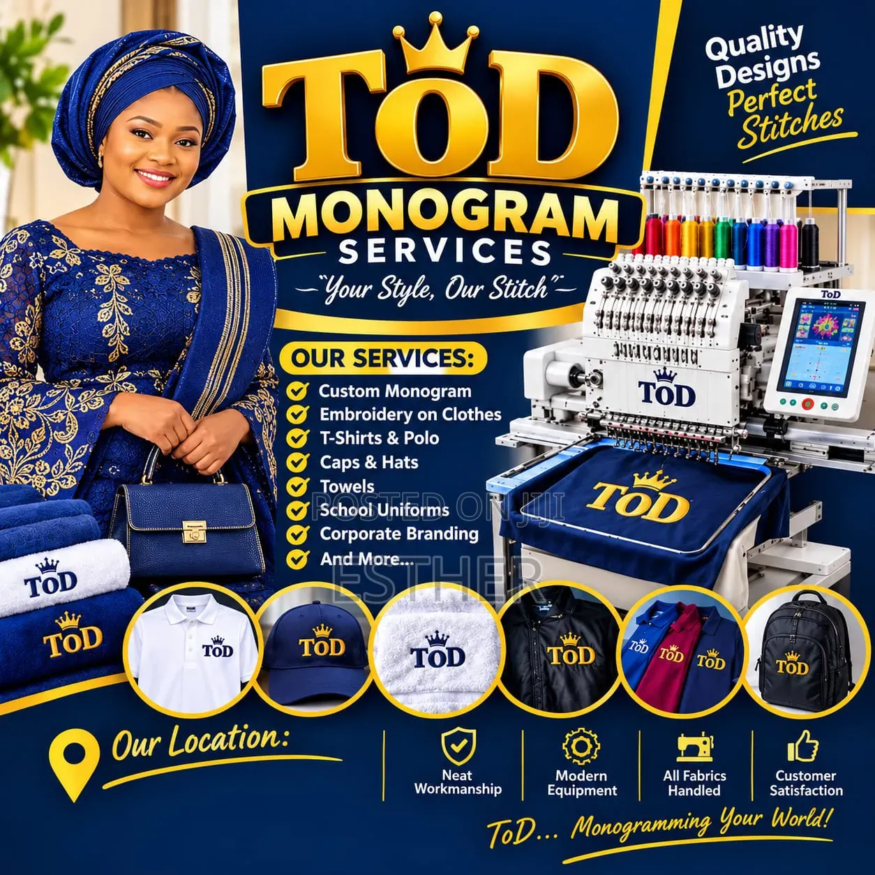 Monogramming Services