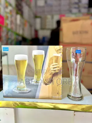 6 Piece Beer Glassware