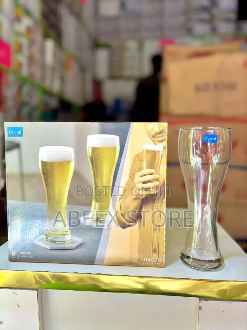 6 Piece Beer Glassware