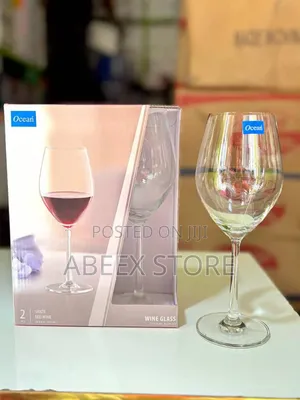 2 Piece Elegant Wine Glasses
