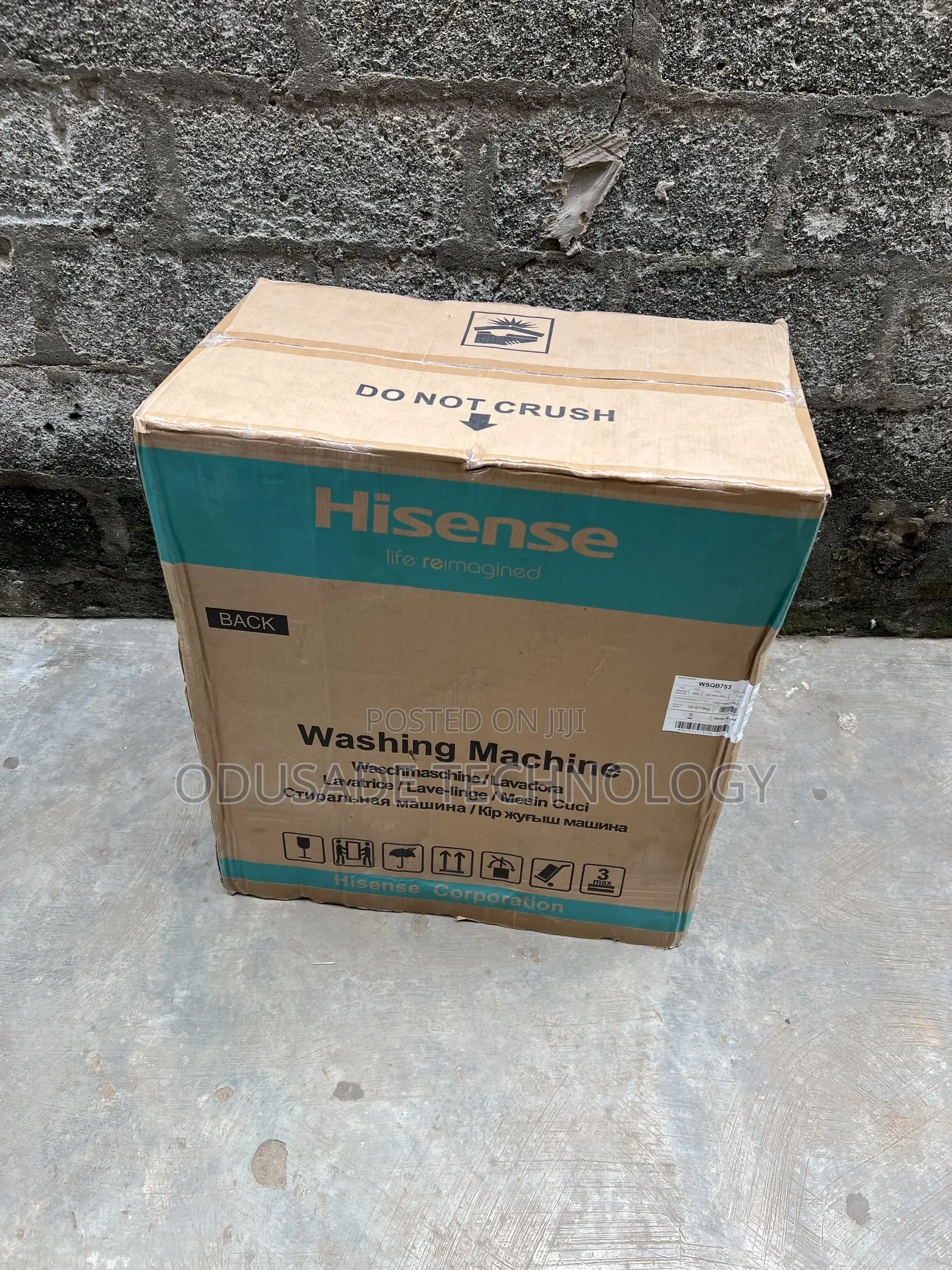 Hisense 7.5kg Easy Washing Machine