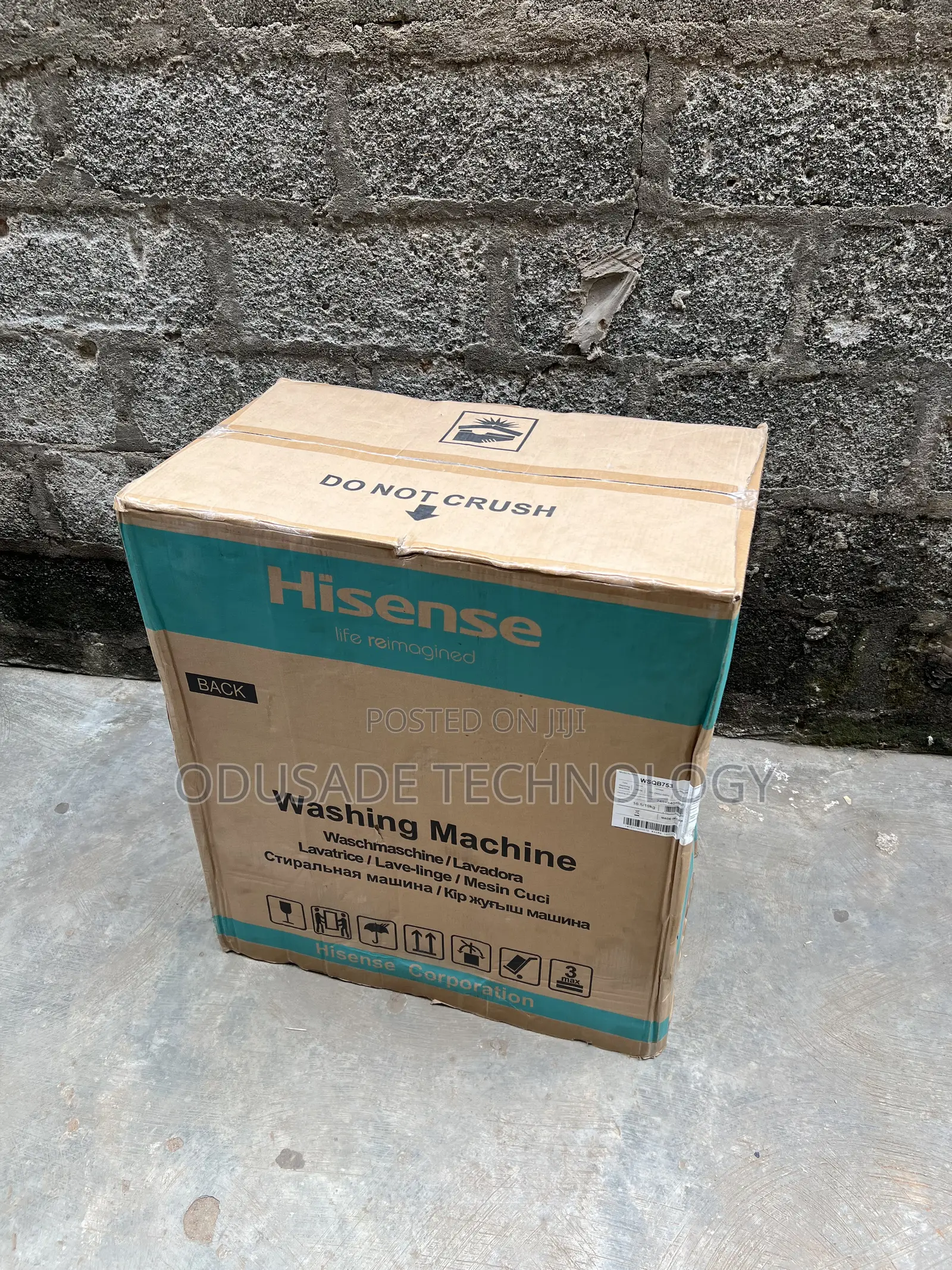 Hisense 7.5kg Compact Washing Machine
