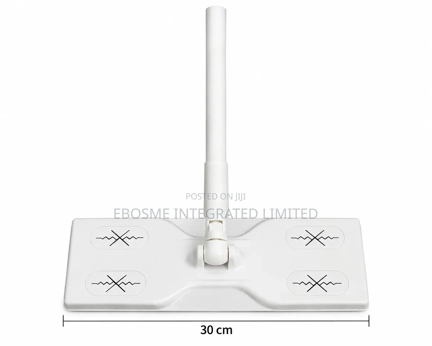White Flooring Wiper With Cleaning Sheet Holder