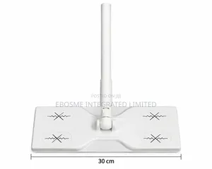 White Flooring Wiper With Cleaning Sheet Holder