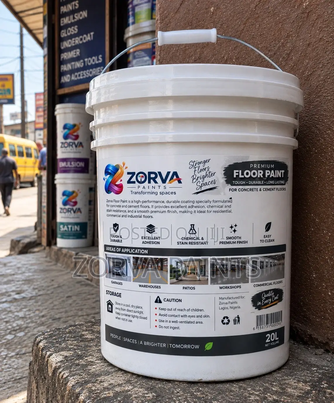 Floor Paint 20 Liters ( Zorva Paint )