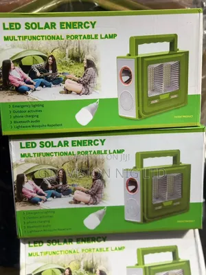 Original Rechargeable Solar Light Nd Bulb, USB, Mp,mosquito Repellent